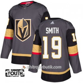 Barn Ishockey Vegas Golden Knights Tröja Reilly Smith 19 Adidas 2017-2018 Grå Authentic